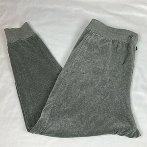 Puma Women’s XL Drawstring Zipper Pockets Velour Sweatpants